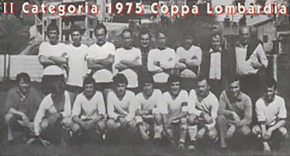 AC OSSONA 2a Categoria 1975-76 COPPA LOMBARDIA